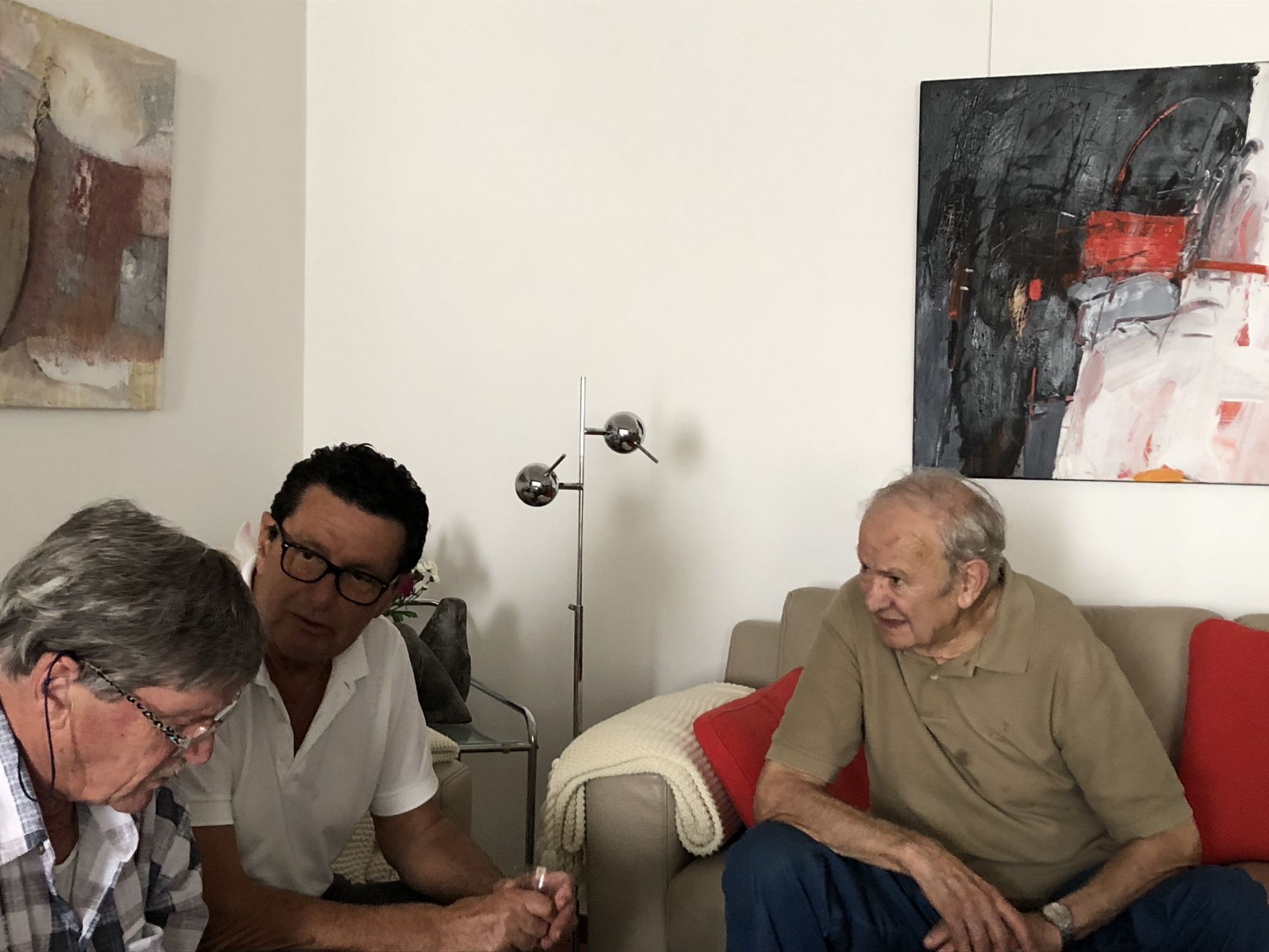 11.09.2018 - a Cadempino insieme a Jean Marc Bühler e Luciano Carazzetti