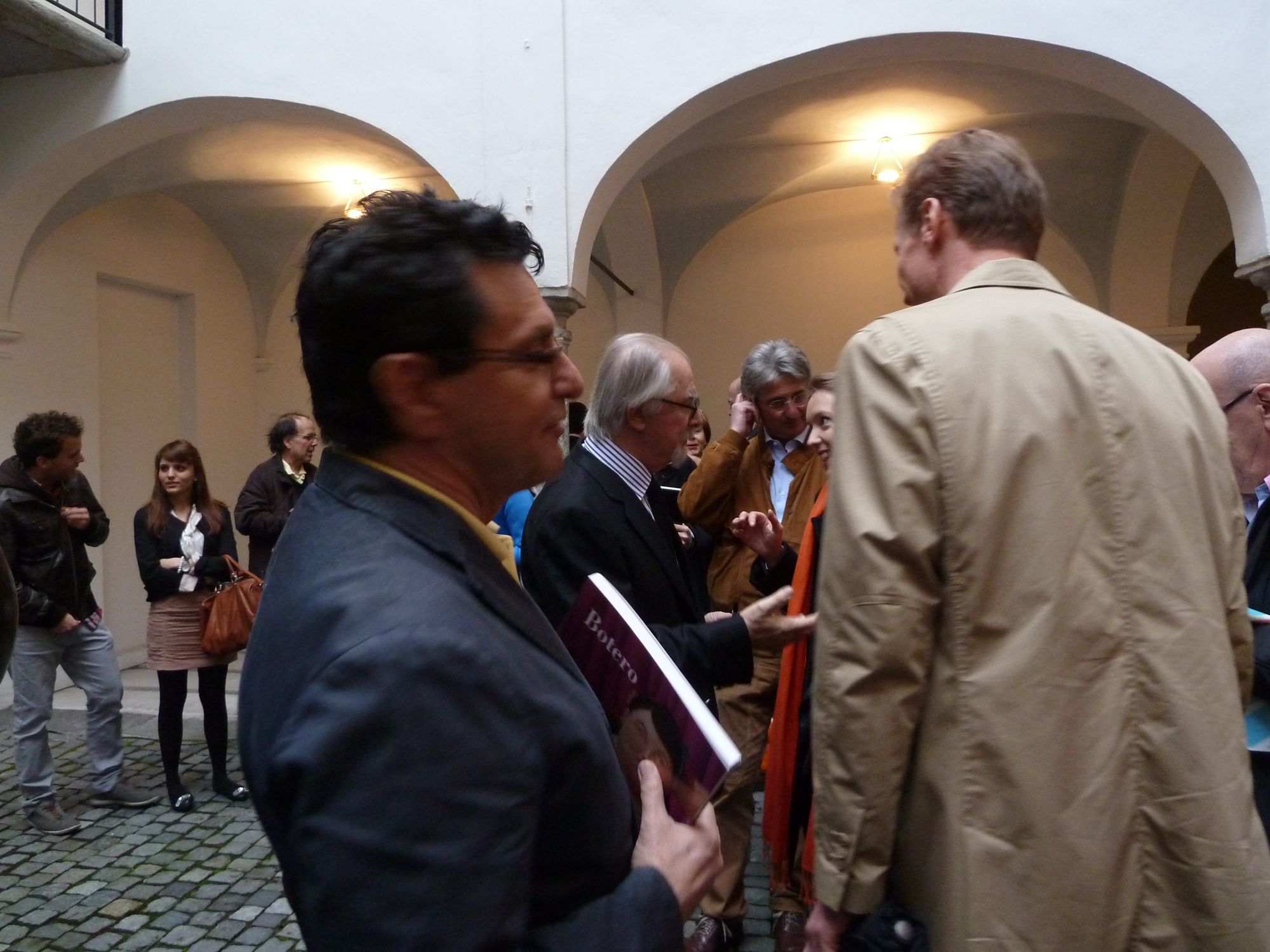 Fernando Botero, Vernisage alla Casa Rusca di Locarno, 20 marzo 2011