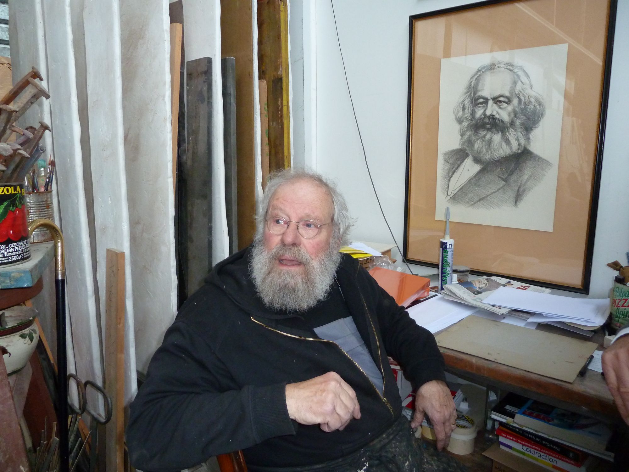 Pierre Casè - Nel suo Studio a Maggia - 18 novembre 2012