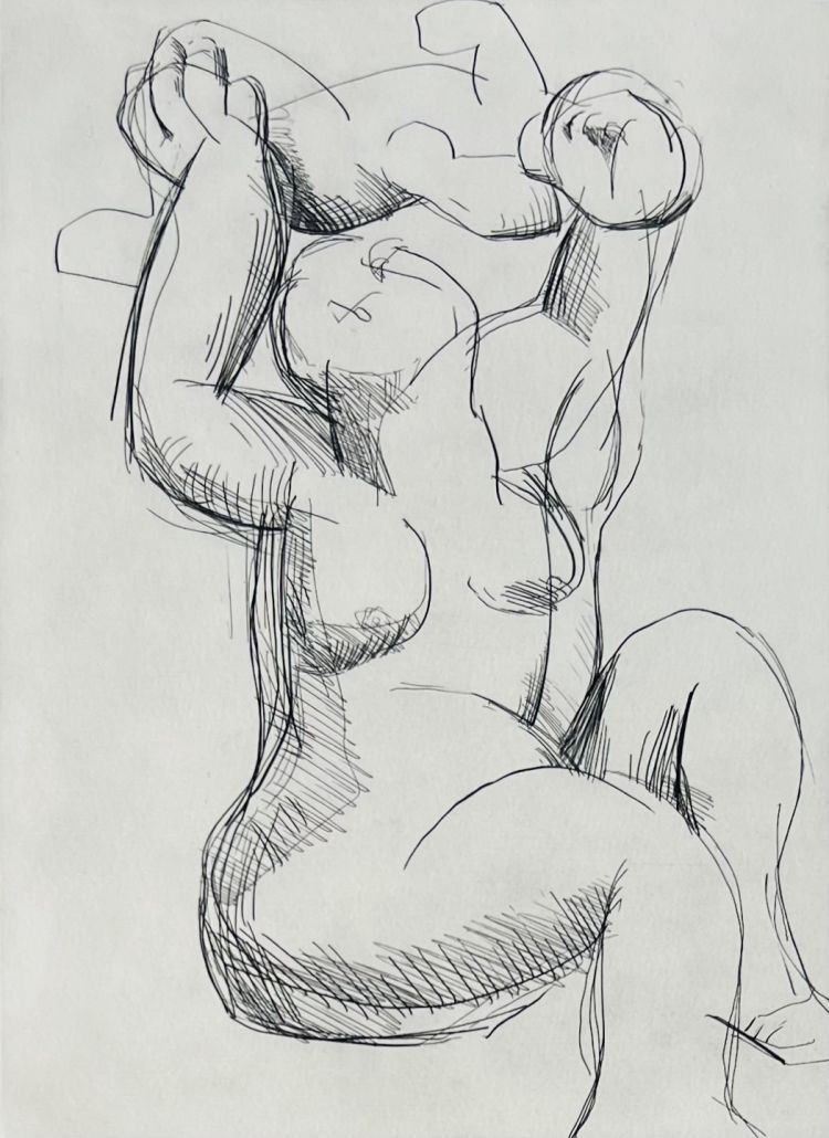 FERRARIO Aldo Aldo Ferrario, Maternità, 1980, incisione (1/30),24 x 17 cm