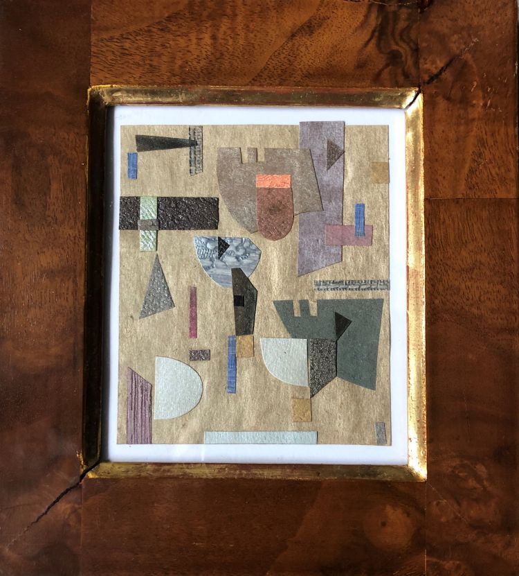 BLENDINGER Paolo Paolo Blendinger, Miniature, 2018, collage, 13 x 11 cm