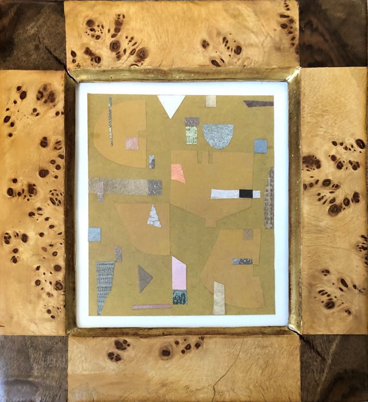 BLENDINGER Paolo Paolo Blendinger, Miniature, 2018, collage, 13 x 11 cm