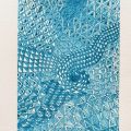 Sibylle Läubli, Una tavola per Poseidone, 2021, incisione, 35 x 25 cm